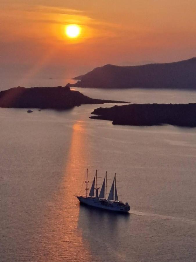 Santa Rinoula Suites Sea Sunset Views Adults Only Megalochori  Exterior foto