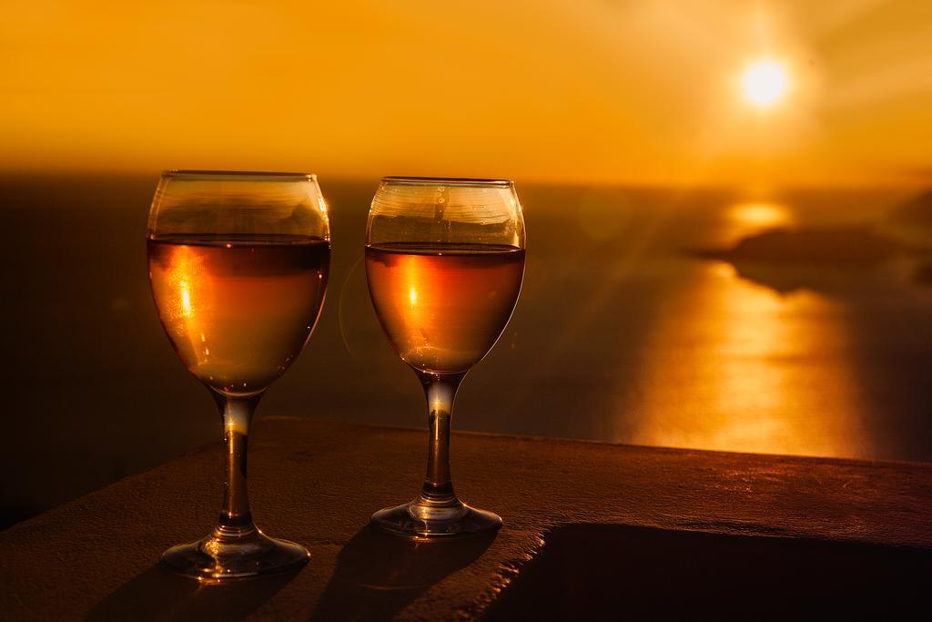 Santa Rinoula Suites Sea Sunset Views Adults Only Megalochori  Exterior foto